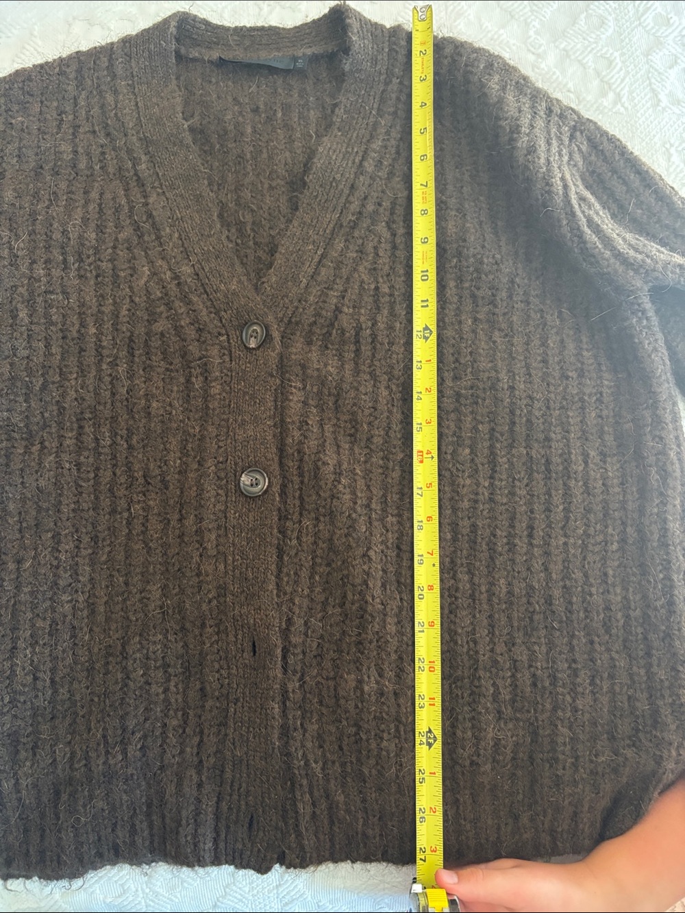 Jenni Kayne Cocoon Cardigan Cocoa XS - Picture 10 of 11